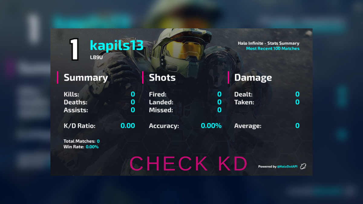 Comment voir son KD Halo Infinite : 2 méthodes simples (in-game & tracker)