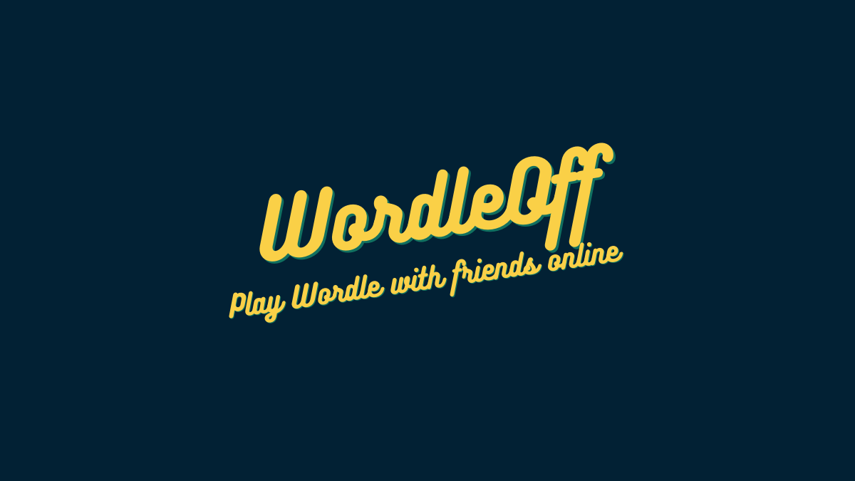 Comment jouer à Wordle avec des amis en ligne (multijoueur) en utilisant WordleOff