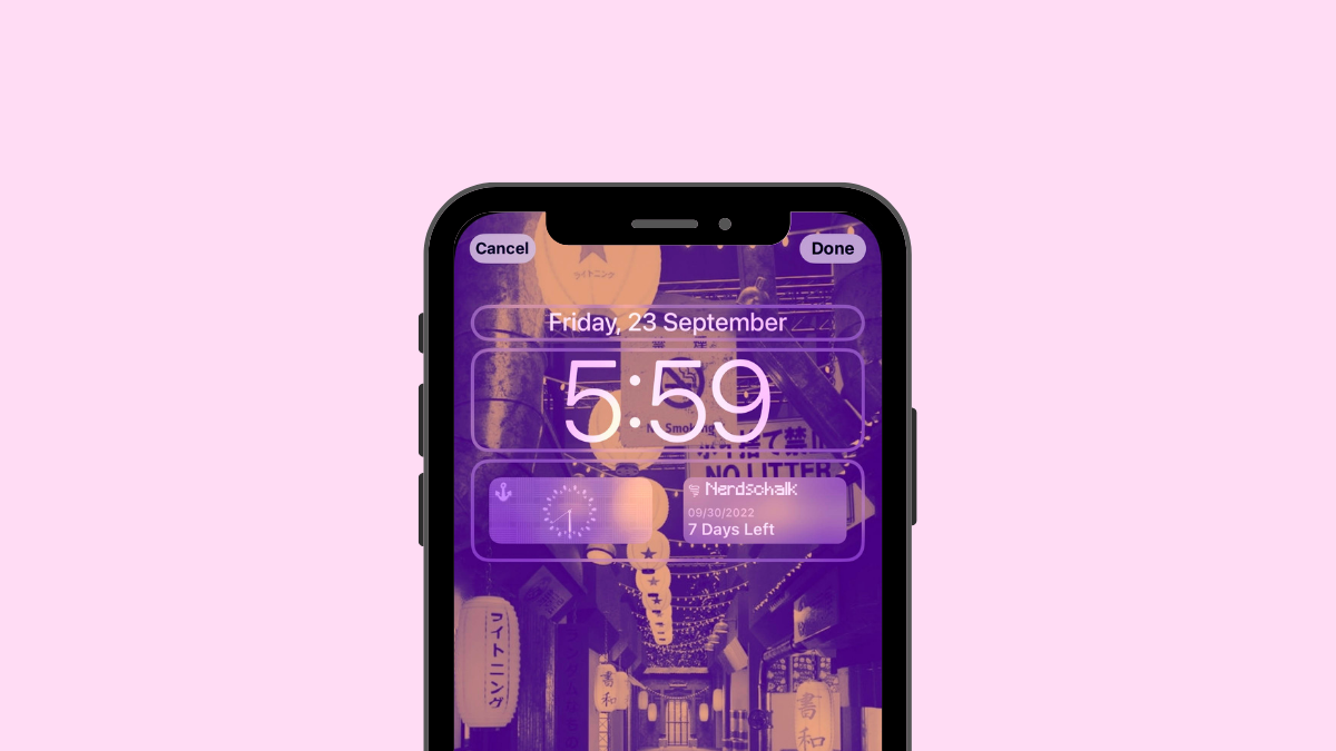 Écran de Verrouillage iOS 16 : Ajouter un Widget Personnalisé