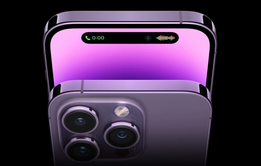 Dynamic Island iPhone 14 Pro : indicateurs caméra/micro expliqués