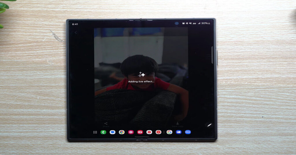 Comment utiliser Live Effect sur Z Fold6 et Z Flip6 [One UI 6.1.1]