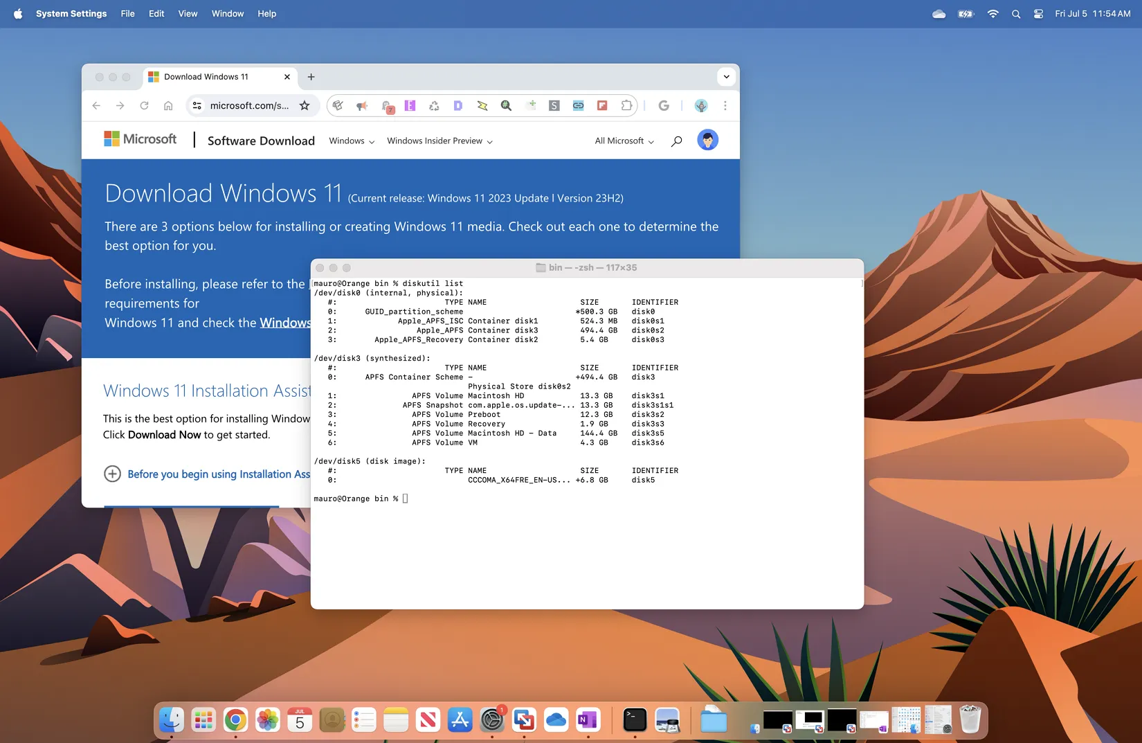 Comment créer une clé USB bootable Windows 11 (ou 10) à partir de macOS