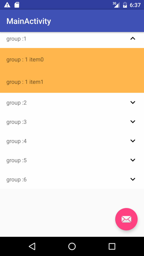 android extensible recyclerview