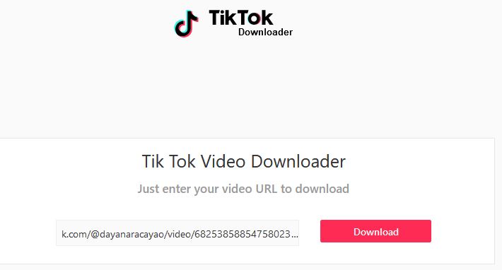 Code source Tiktok Video Downloader PHP