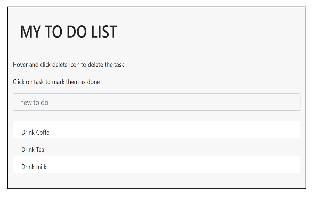 Liste des tâches PHP