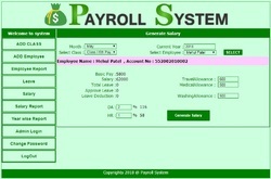 Système de paie en ligne / basé sur le cloud, Rs 25000 / pack Hiral Tektronix ...