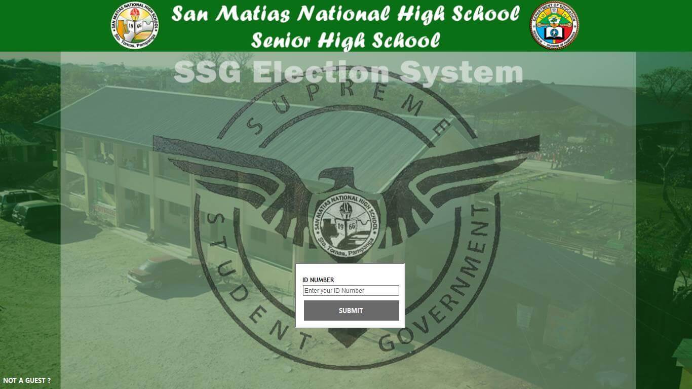 Système de vote des lycées dans VB.Net - Formulaire de saisie du numéro d'identification