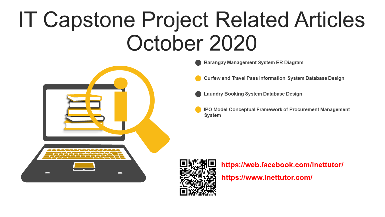 Articles connexes sur le projet Capstone IT Octobre 2020  Que des Projet