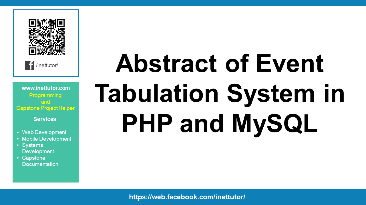 Résumé du système de tabulation d'événements en PHP et MySQL