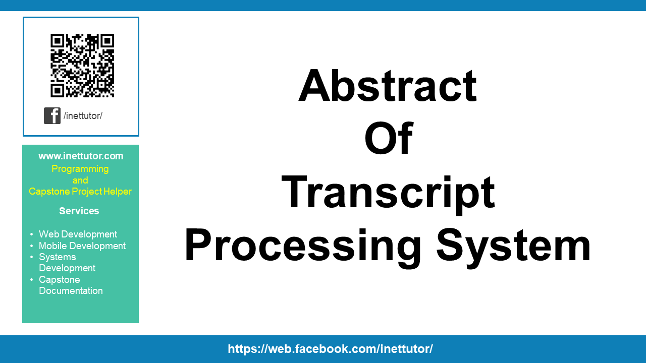 Résumé du système de traitement des transcriptions