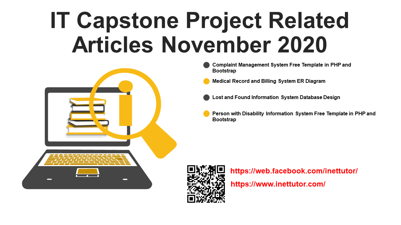 Articles connexes sur le projet Capstone IT Novembre 2020