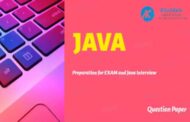 Questions pratiques d'examen Java de l'analyse de papier
