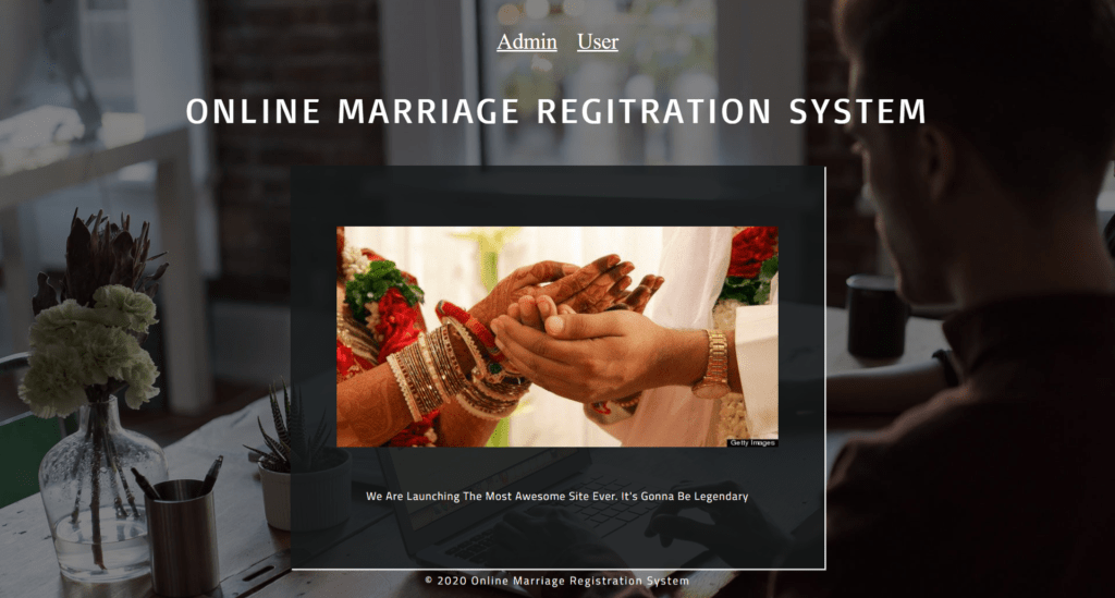 Online_Marriage_Regitration_System_Home_Page 