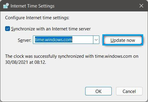 Modifier la date et l'heure dans Windows 11 avec l'invite de commande