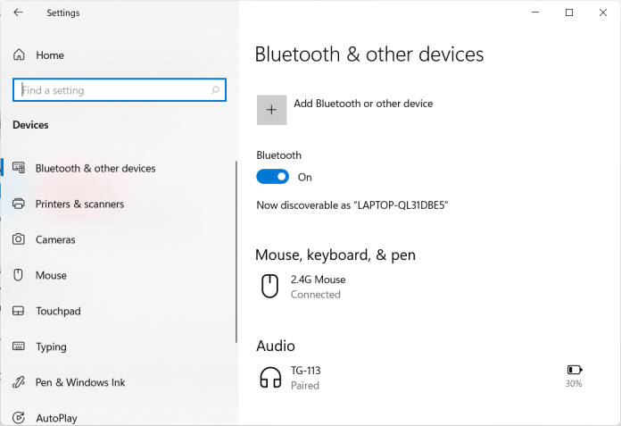 Comment activer Bluetooth sur Windows 11