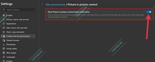 Activer l'image dans l'image sur Microsoft Edge sous Windows 11
