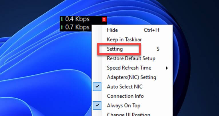 Comment activer facilement le compteur de vitesse Internet dans la barre des tâches de Windows 11