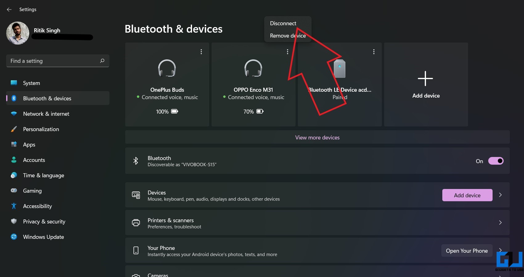 Correction du décalage audio Bluetooth sur Windows 11