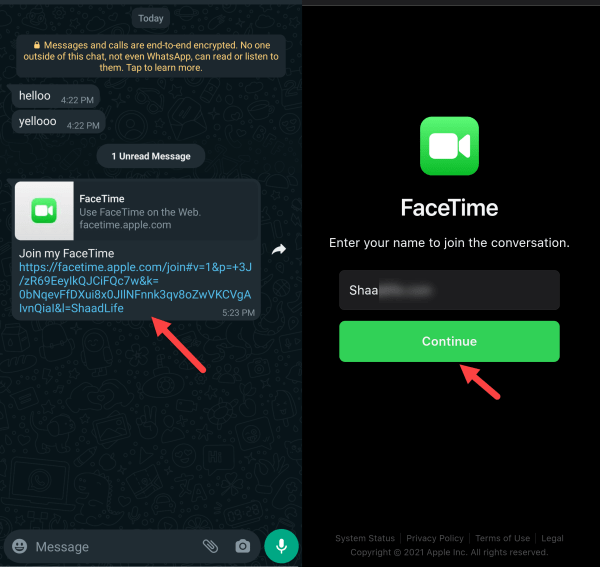 Comment FaceTime d'un iPhone à Android [Join a FaceTime on Android]