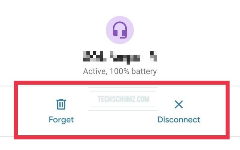 Déconnecter les écouteurs TOZO d'Android