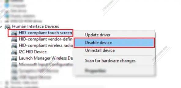 Désactivez l'écran tactile sur votre ordinateur portable Windows 11