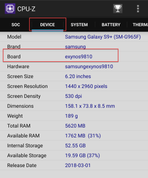 Comment vérifier Snapdragon ou Exynos sur les téléphones Galaxy [S21, S20, S10...]