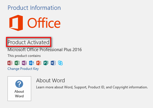 Comment activer Microsoft Office 2016 gratuitement