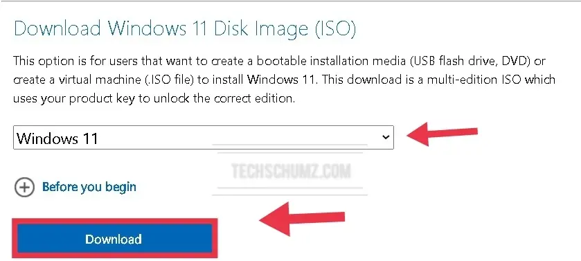 Commencez à télécharger Windows 11 à partir du site Microsoft