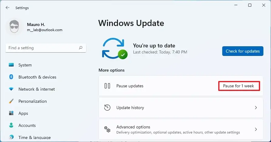 Windows 11 désactiver les mises à jour