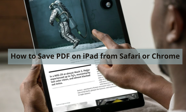 Comment Enregistrer Un PDF Sur IPad Depuis Safari Ou Chrome Que Des 