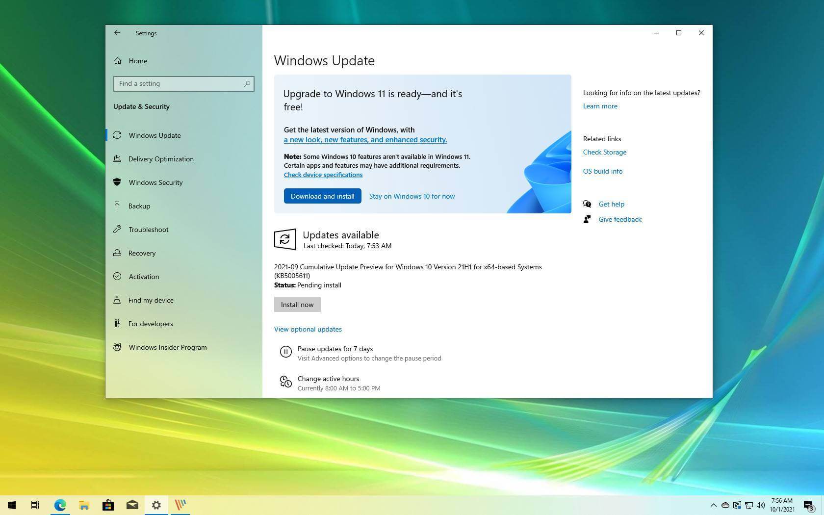 Comment Passer à Windows 11 21h2 Gratuitement Via Windows Update Que