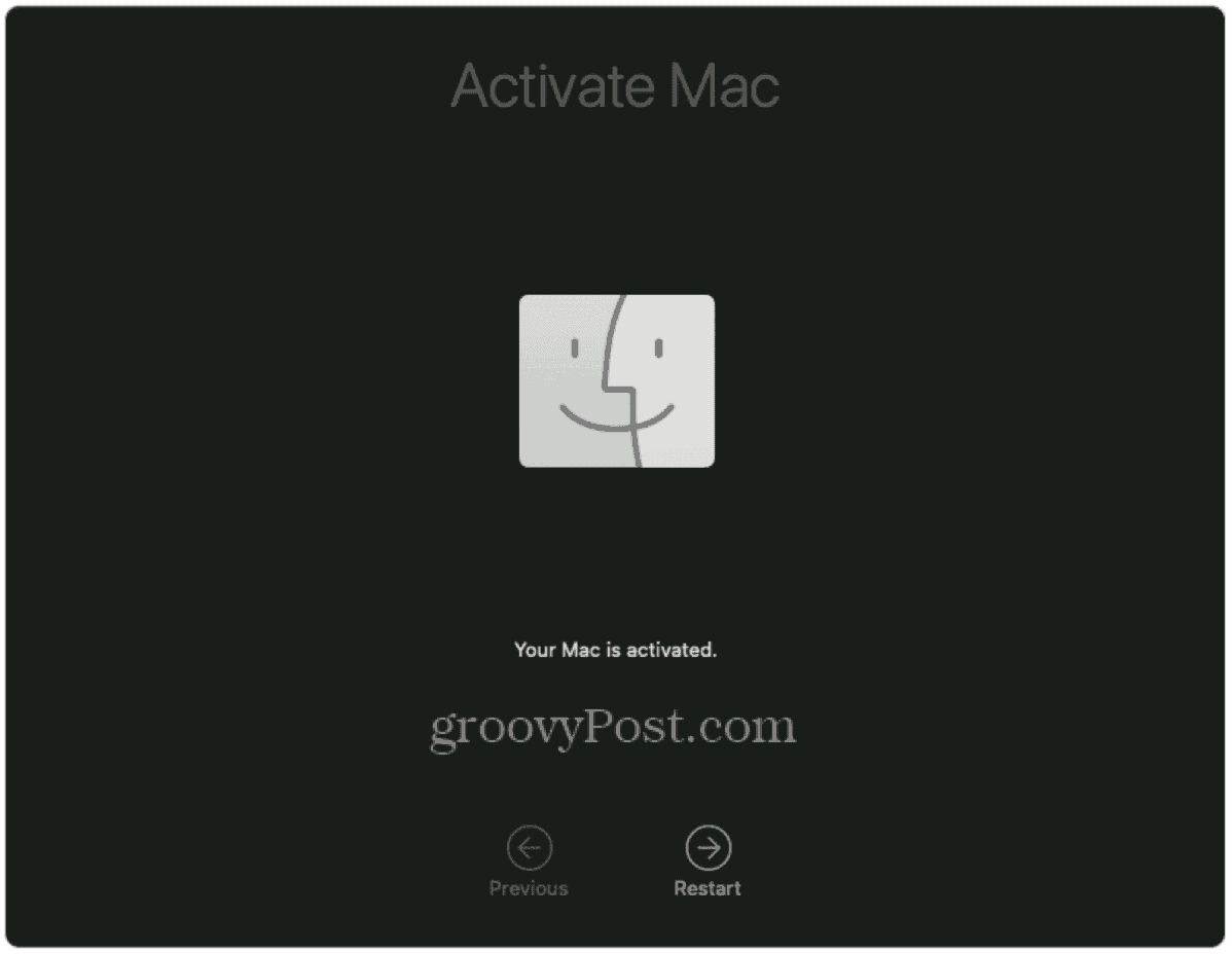 Nettoyer Installer macOS Monterey activer Mac