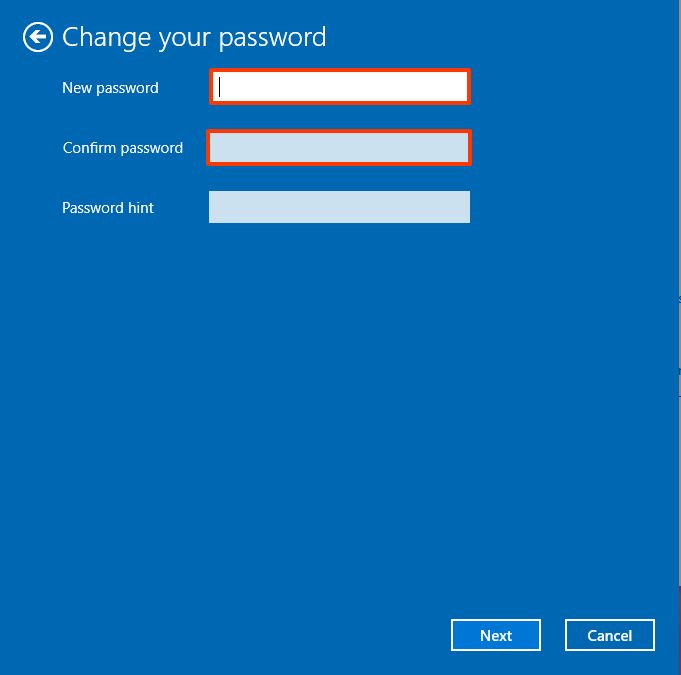 Windows 10 supprimer le compte local du mot de passe