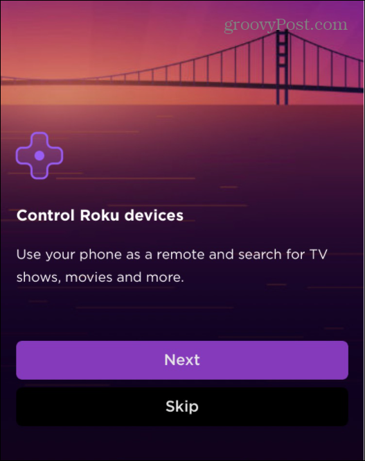 Application à distance Roku