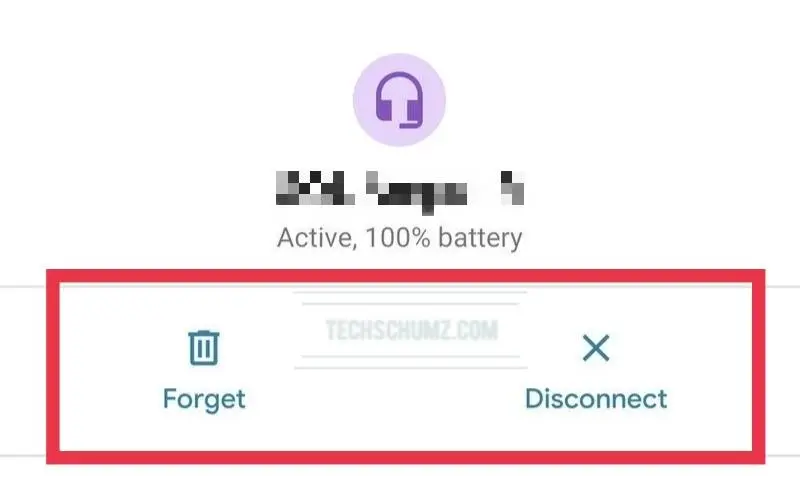 Déconnecter Raycons d'Android