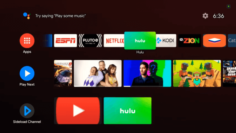 Hulu sur Sony Smart TV