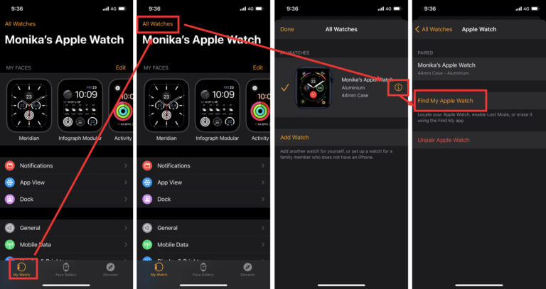 Savoir que le verrouillage d'activation est activé sur Apple Watch