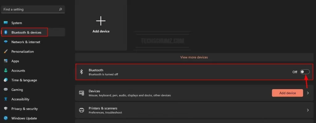 Activer Bluetooth sous Windows