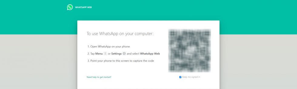 WhatsApp Web sur tablette Fire