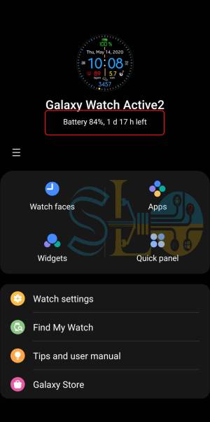 Comment vérifier la durée de vie de la batterie de la montre Samsung en 4 méthodes [Watch4, Watch3]