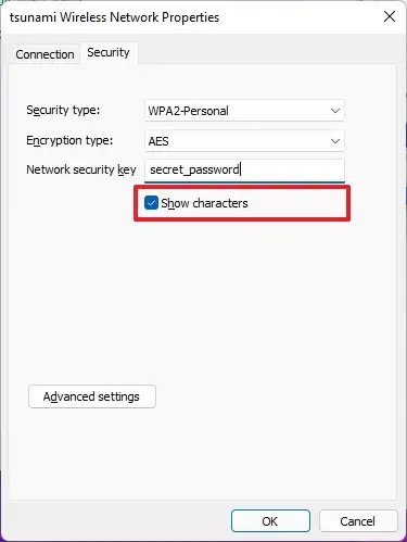 Windows 11 trouver le mot de passe WiFi 