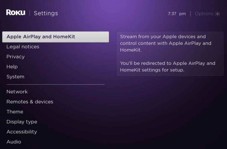 Apple AirPlay et HomeKit