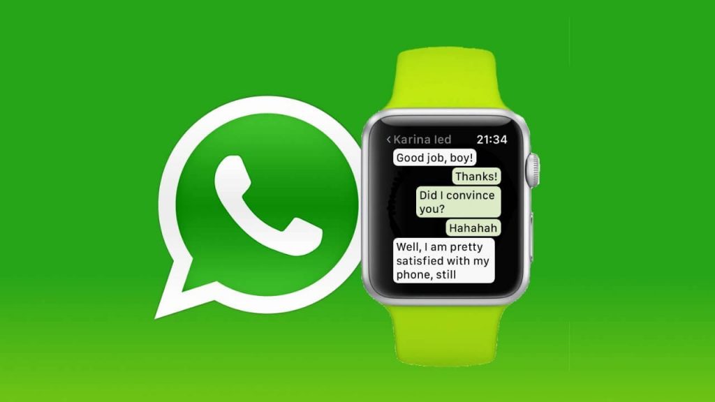 WhatsApp sur Apple Watch