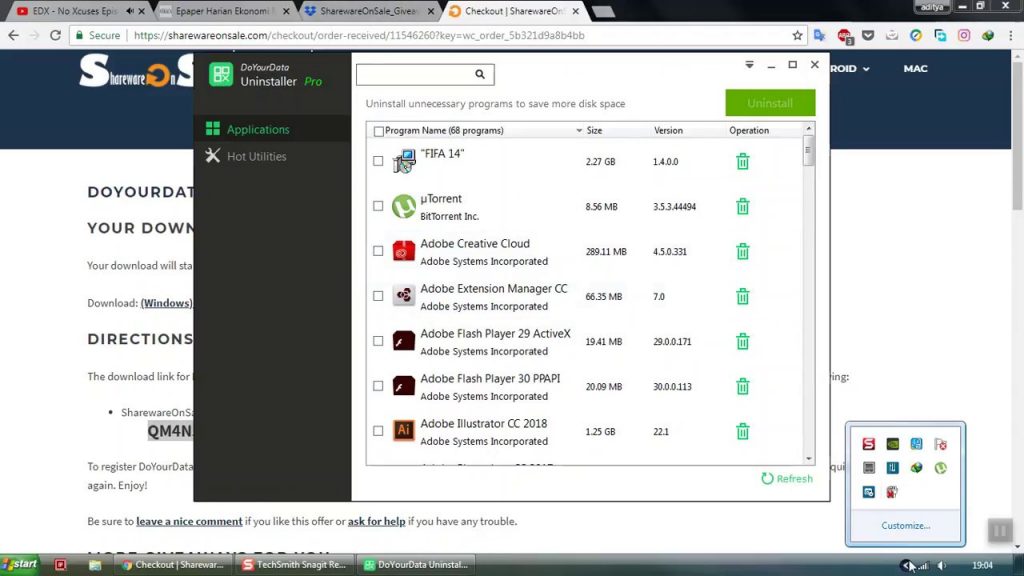 DoYourData Uninstaller Pro Key Giveaway