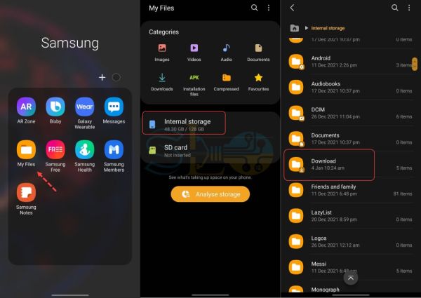 Comment trouver des téléchargements sur les téléphones Android Samsung de 2 manières [My Files]