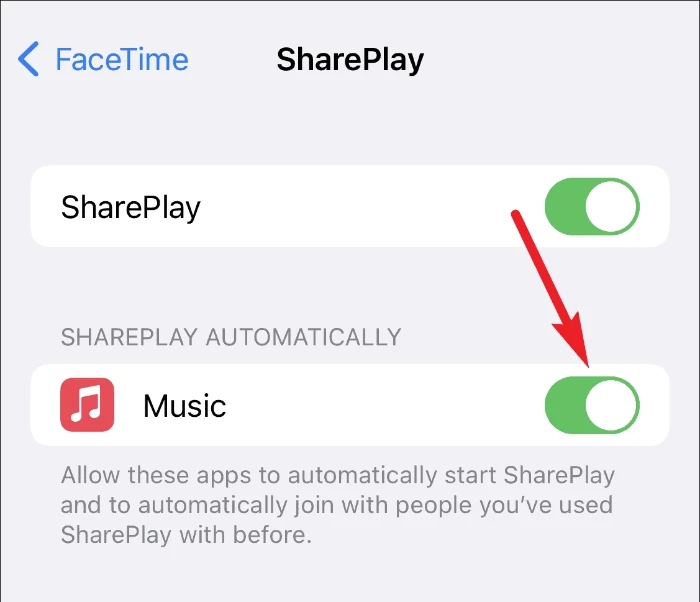 Assurez-vous que votre application prend en charge SharePlay