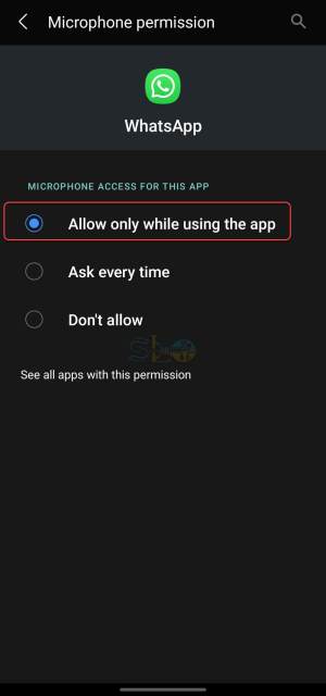 Comment activer le microphone sur WhatsApp dans les appareils Samsung Galaxy
