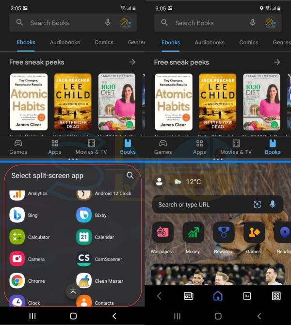 Comment diviser l'écran dans les téléphones Samsung Galaxy (Android 11)