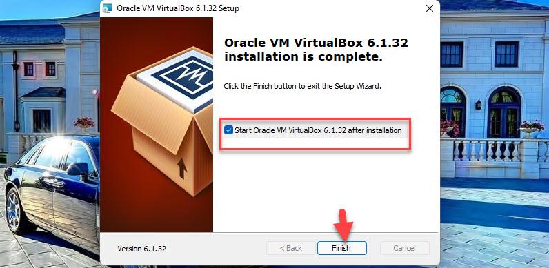 VirtualBox est installé sur Windows 11