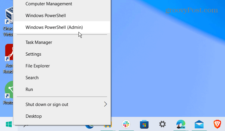 Correction de l'administrateur Windows PowerShell err_cache_miss dans Google Chrome